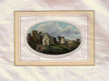 Lewes Priory Monastery Ruin St Pancras Lambert Lewes Basire 1782 Vintage A4 Photo Print