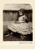 Lewis Carroll maria white 1864 A4 Photo Print