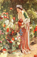 Lewis JF 1805 1876 56 1920 In the Beys Garden A4 Photo Print
