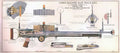 Lewis Machine Gun cutaway A4 Photo Print