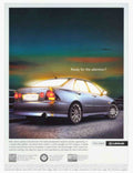 Lexus Is200 Sedan Vintage Retro Advert Poster A4 Photo Print
