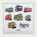 Leyland Atlantean Buses Vintage Retro Advert Poster A4 Photo Print