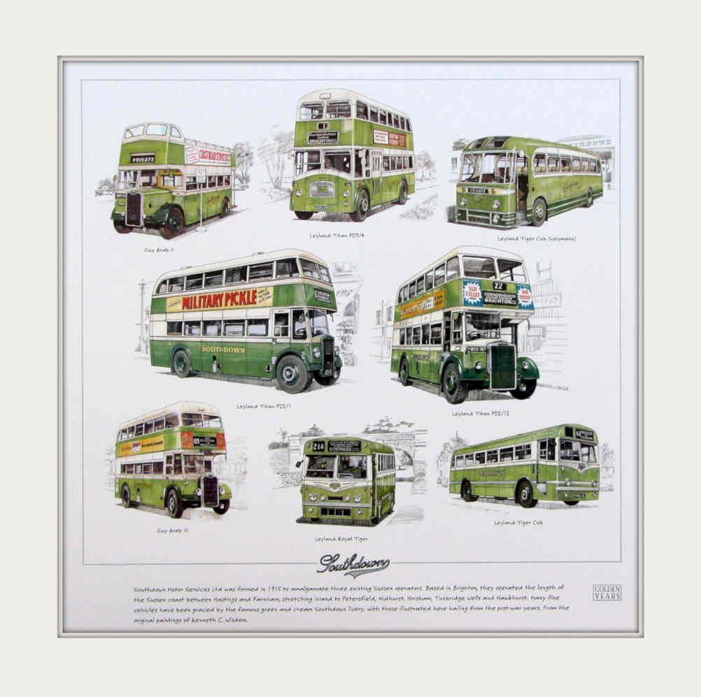 Leyland Tiger Cub Vintage Retro Advert Poster A4 Photo Print