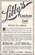 Libbys Luncheon Loaf Vintage Retro Advert Ads A4 Photo Print