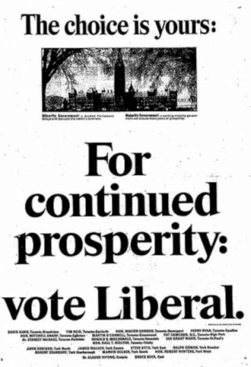 Liberal Houses Parliament Vintage Retro Advert Ads A4 Photo Print
