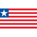 Liberia Flag N1777 A4 Photo Print