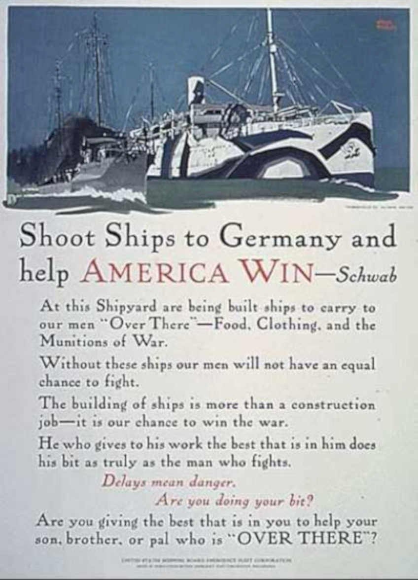 Liberty Ship Germany Vintage Retro Advert Ads A4 Photo Print