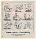 Library Mice Scenes Vintage Retro Advert Ads A4 Photo Print
