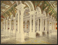 Library of Congress second floor central stair hall Vintage A4 Photo Print