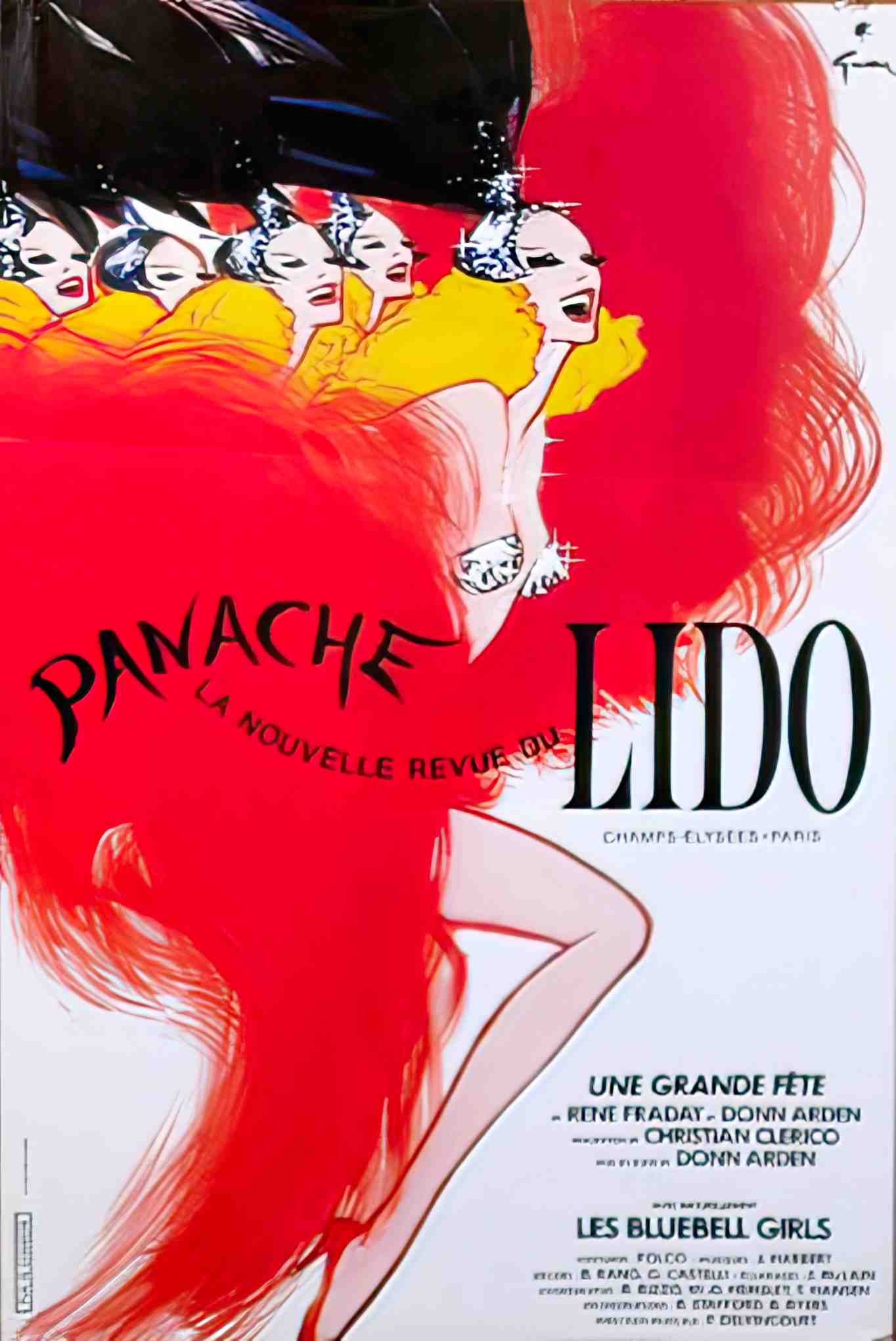 LidoPanache Advert A4 Photo Print