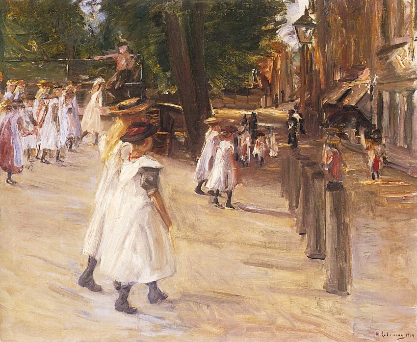 Liebermann Max German 1847 19351 Art A4 Photo Print