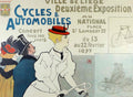 Liege Bicycle Exhibition Vintage Retro Advert Poster A4 Photo Print