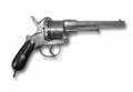 Liege Model 1869 Pinfire Revolver A4 Photo Print