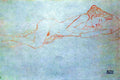 Liegender Female Nude Klimt A4 Photo Print