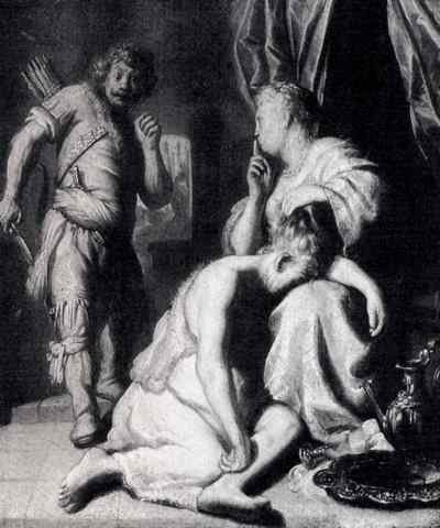 Lievens Jan Samson And Delilah1628 A4 Photo Print