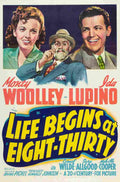 Life Begins at Eight Thirty 01  film star poster A4 Photo Print