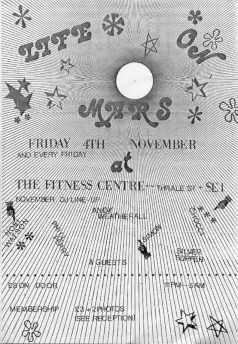 Life Mars Dj Vintage Retro Advert Ads A4 Photo Print