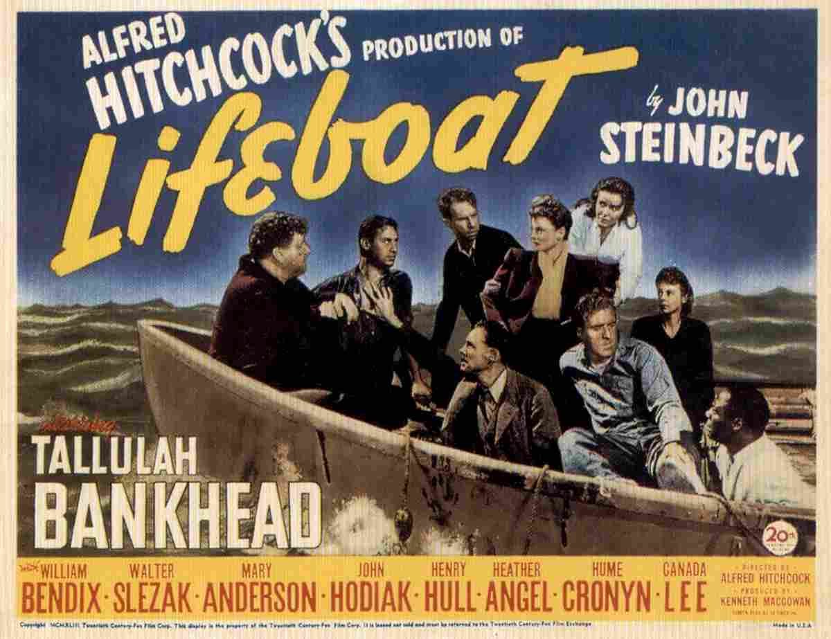 Lifeboat 02  film star poster A4 Photo Print