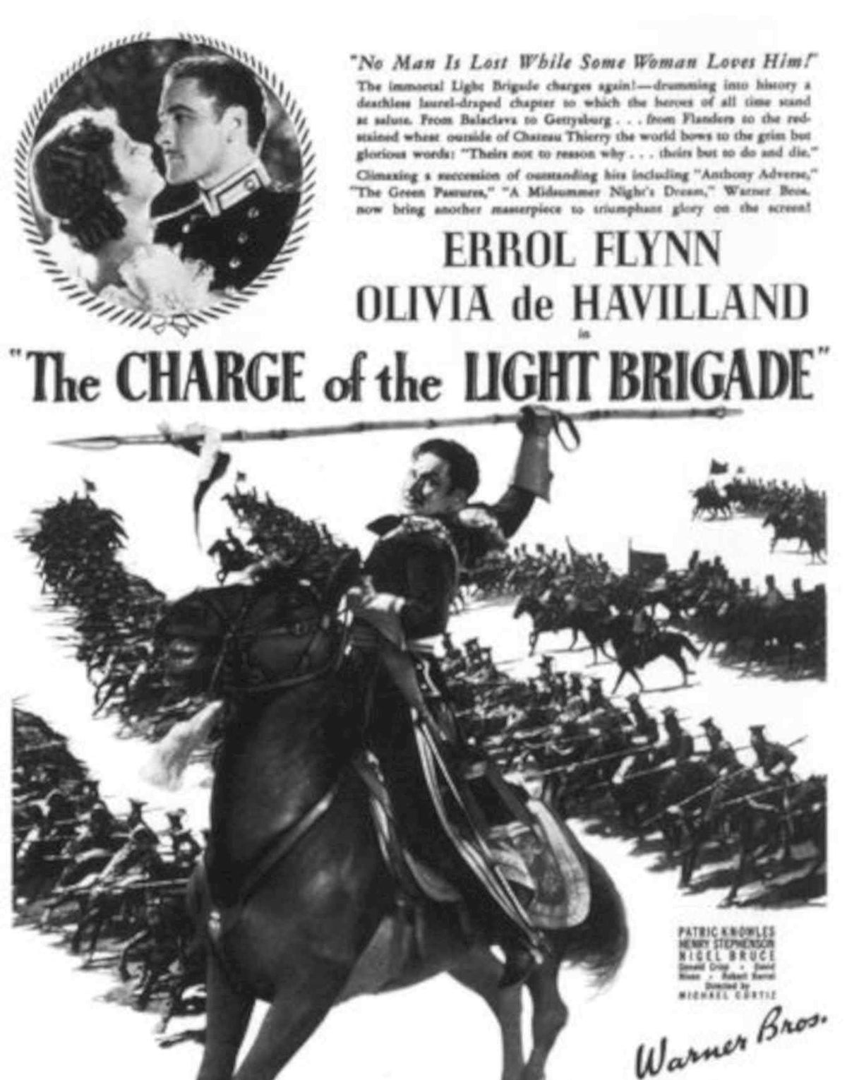 Light Brigade Charge Vintage Retro Advert Poster A4 Photo Print