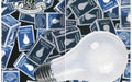Light Bulb Lamps Vintage Retro Advert Poster A4 Photo Print