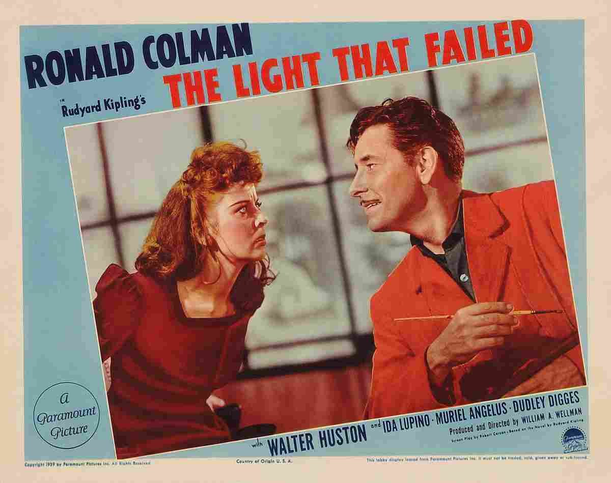 Light That Failed The 1939 01  film star poster A4 Photo Print