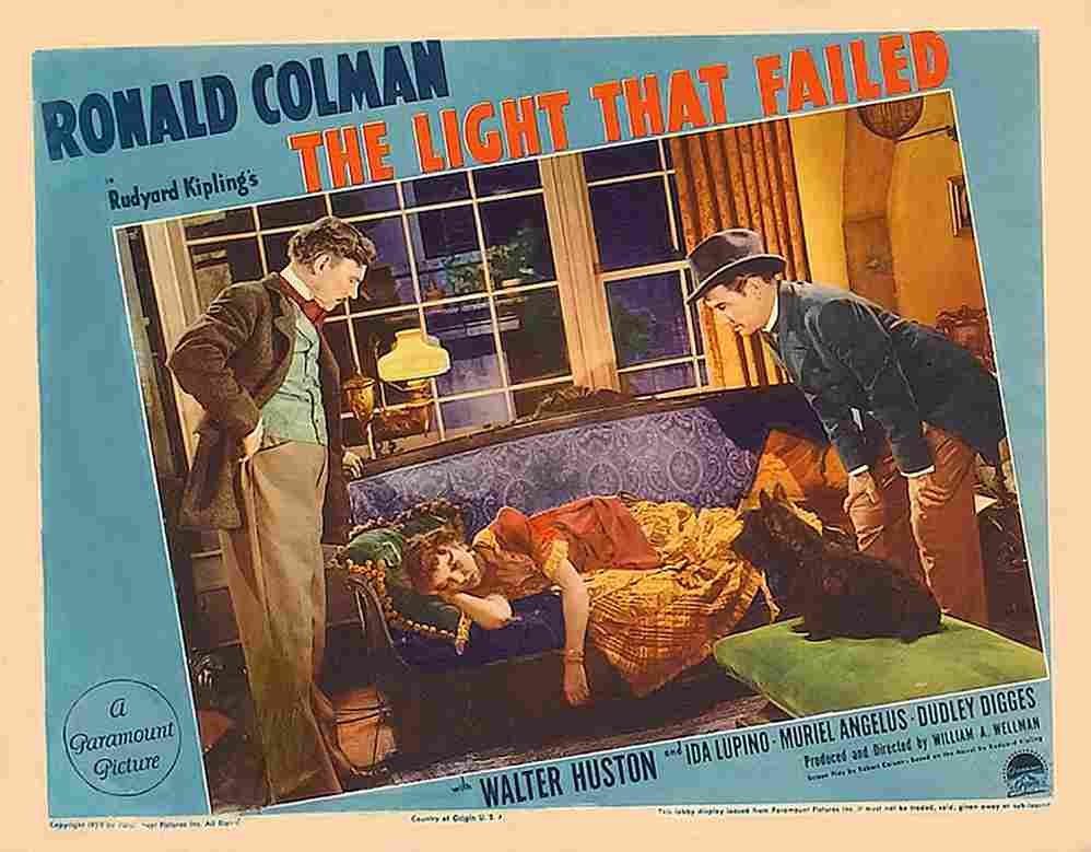 Light That Failed The 1939 04  film star poster A4 Photo Print