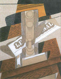 Light Up Juan Gris Abstract Art A4 Photo Print