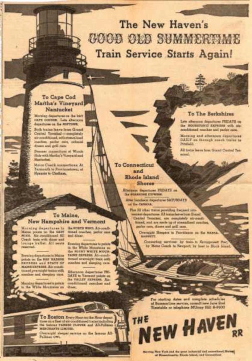 Lighthouse Train Routes Vintage Retro Advert Ads A4 Photo Print