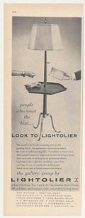 Lightolier Lamp Style Vintage Retro Advert Ads A4 Photo Print