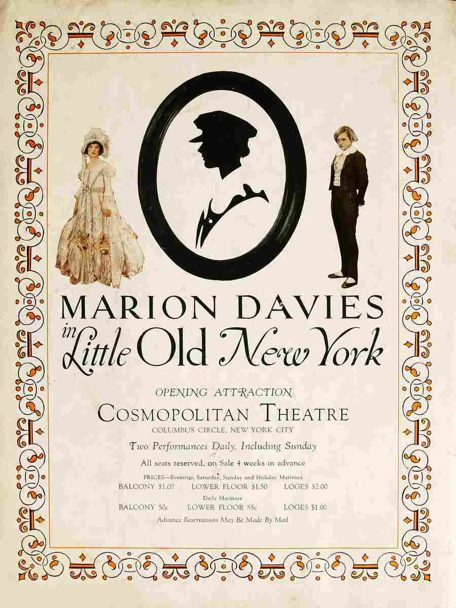 Lights of Old Broadway 06  film star poster A4 Photo Print
