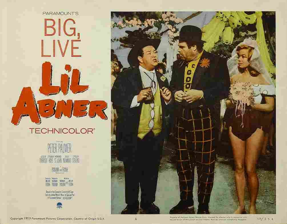 Lil Abner 1959 18  film star poster A4 Photo Print