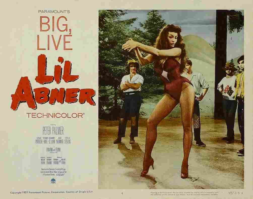 Lil Abner 1959 20  film star poster A4 Photo Print