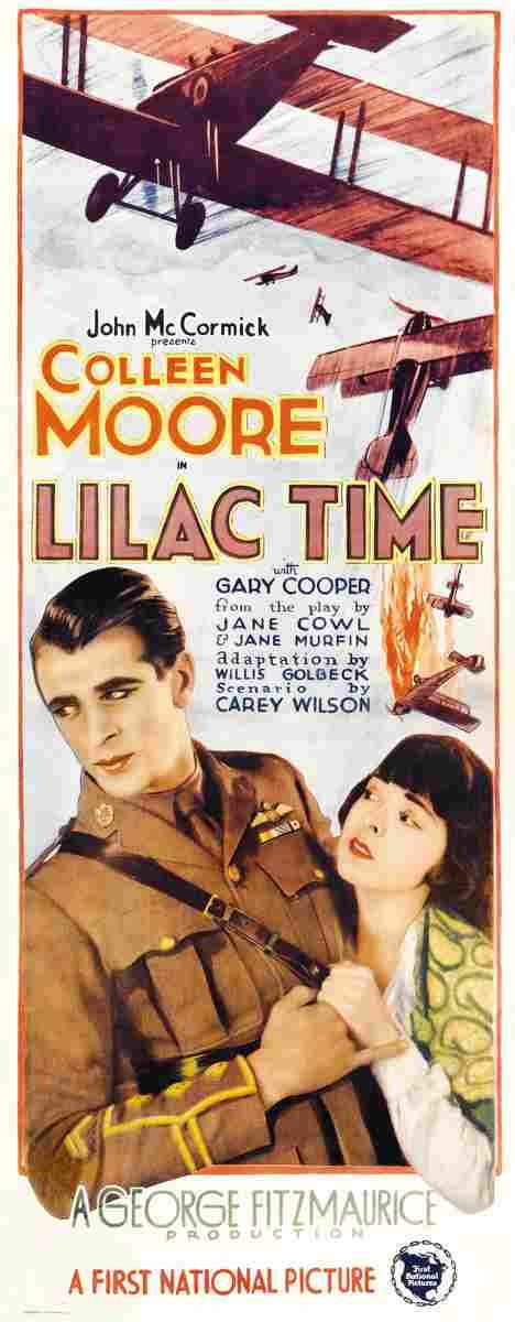 Lilac Time 1928 01  film star poster A4 Photo Print