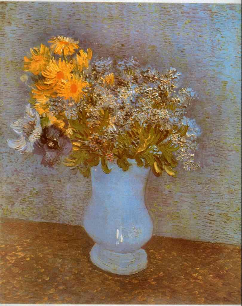 Lilacs Van Gogh A4 Photo Print
