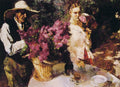 Lilacs in bloom Art A4 Photo Print