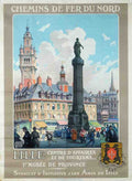 Lille Vintage Advert A4 Photo Print