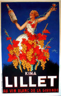 Lillet Vintage Advert A4 Photo Print