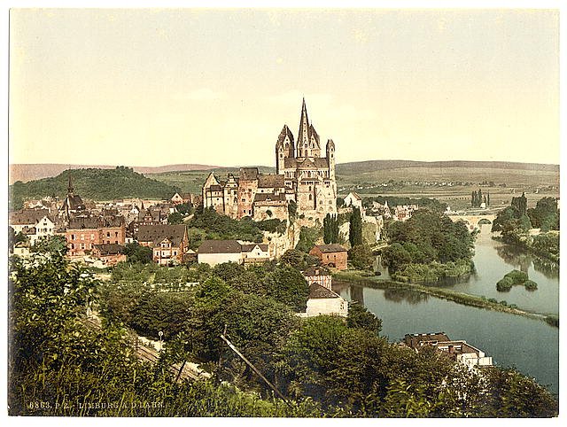Limburg Hesse Nassau Vintage A4 Photo Print