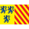 Limousin Reg Flag N3172 A4 Photo Print