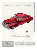 Lincoln Car Advert Vintage Retro Advert Poster A4 Photo Print