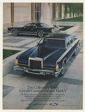 Lincoln Continental Markv Vintage Retro Advert Ads A4 Photo Print