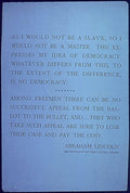 Lincoln Speech Vintage Retro Advert Ads A4 Photo Print