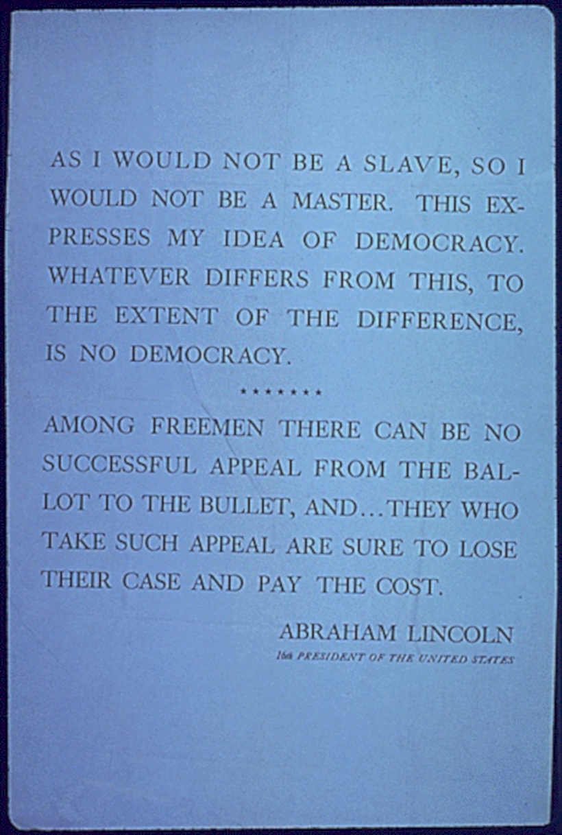 Lincoln Speech Vintage Retro Advert Ads A4 Photo Print