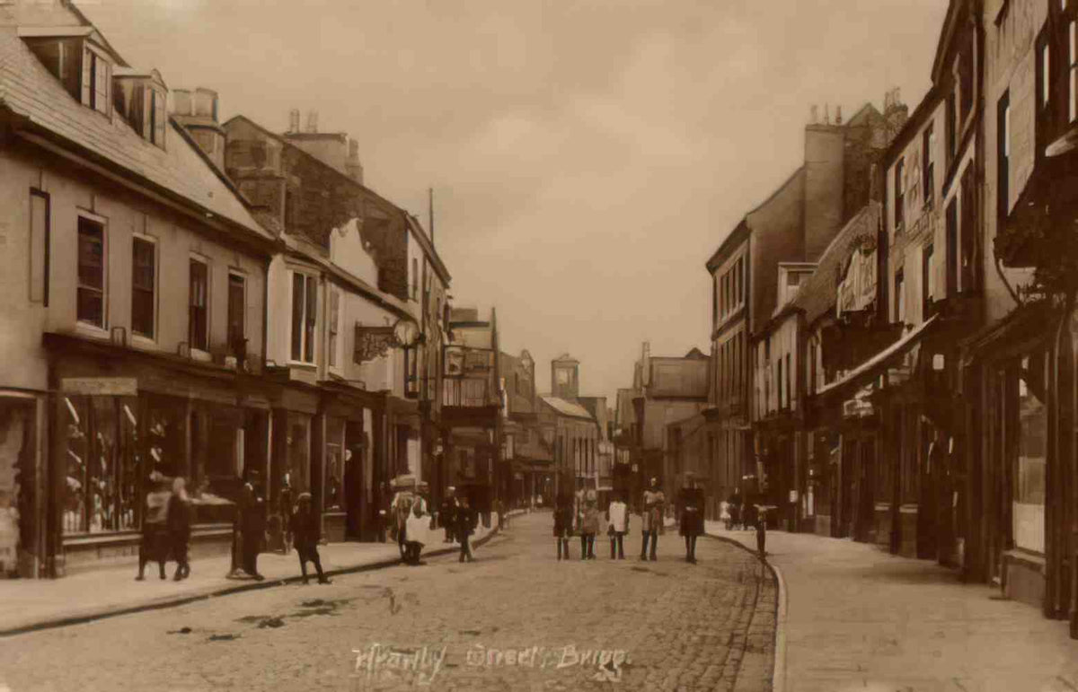 Lincolnshire Brigg Wrawby Street Vintage A4 Photo Print