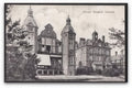 Lincolnshire Lincoln County Hospital Patients On Balcony Sun Blind Vintage A4 Photo Print