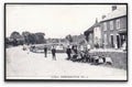 Lincolnshire Long Bennington Shop & Children Posing On Green Vintage A4 Photo Print