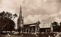 Lincolnshire Spalding St Mary and St Nicolas Church bw Vintage A4 Photo Print