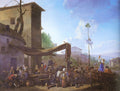 Lingelbach Jan German working in Amsterdam 1622 1674 Art A4 Photo Print