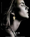 Links London Earrings Vintage Retro Advert Poster A4 Photo Print