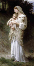 Linnocence Bouguereau A4 Photo Print